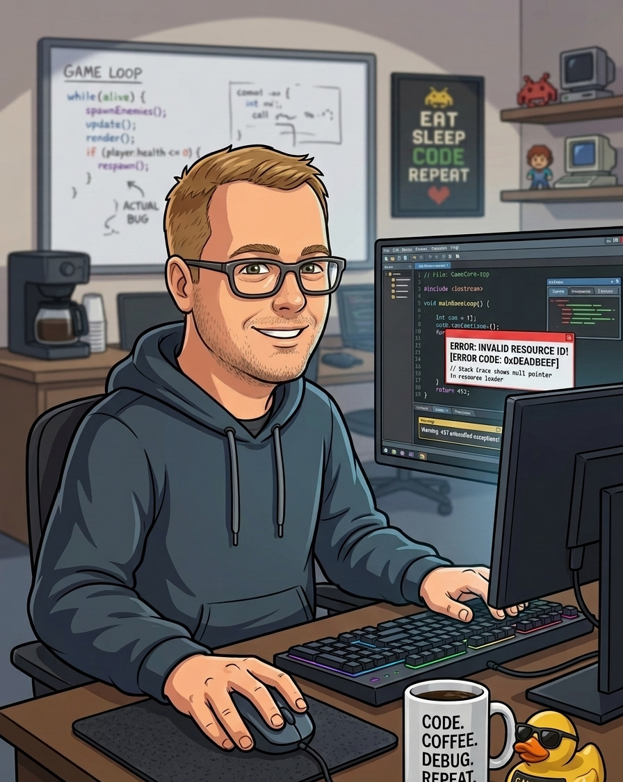 Greg's Grill illustration